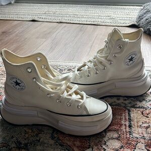 Hightop platform converse